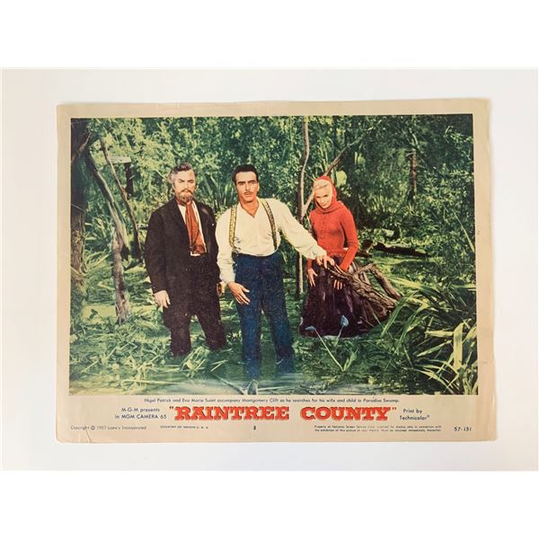 Raintree County original 1957 vintage lobby card