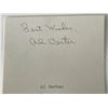 Image 1 : Olympic athlete Al Oerter autograph note