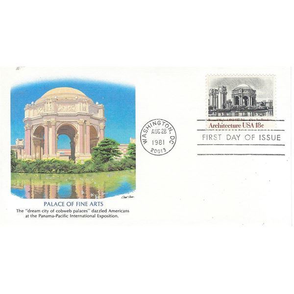Palace of Fine Arts FDC