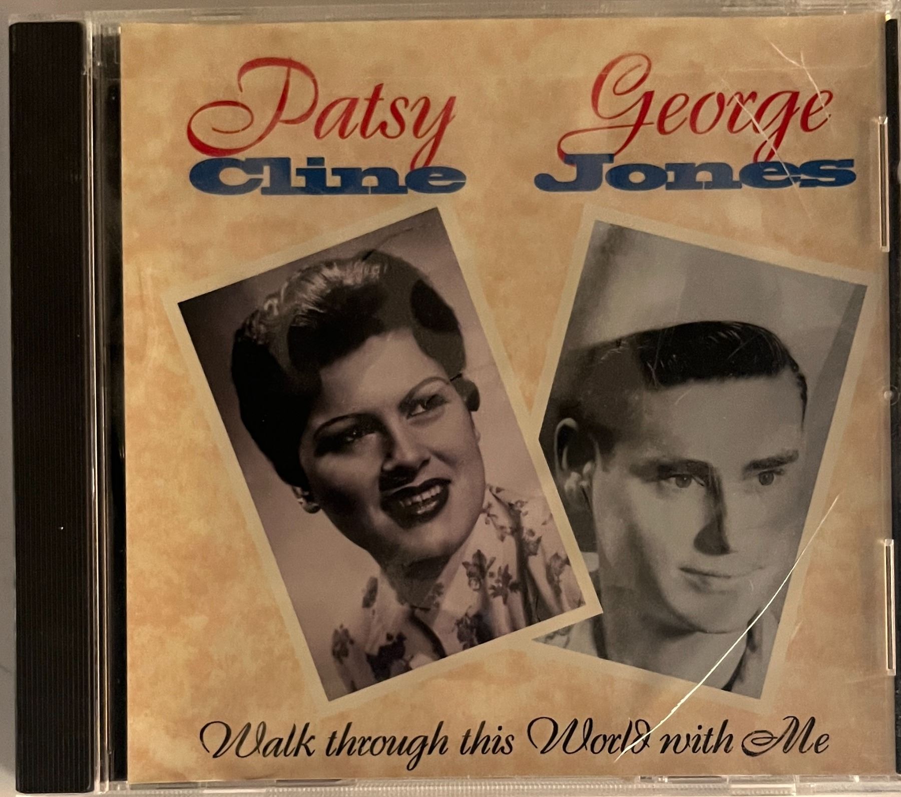 Patsy Cline George Jones Walk Through This World CD. 5x6 inches