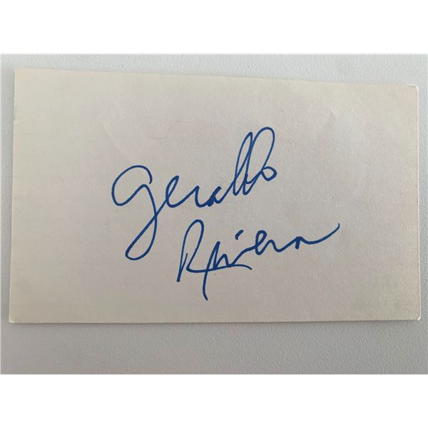 Geraldo Rivera original signature