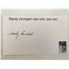 Image 1 : Randy Gumpert original signature