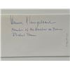Image 1 : NASA Werner Gengelbach autographed note