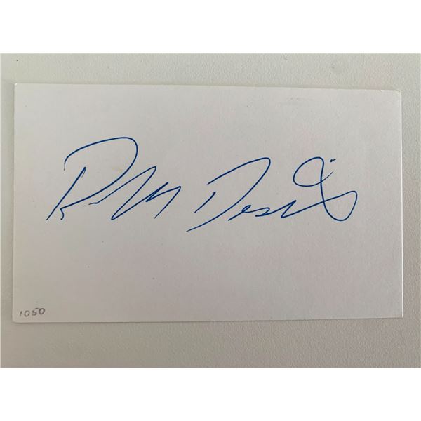 Robert Desiderio original signature