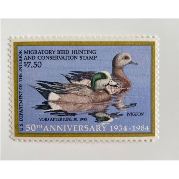Migratory Bird Hunting and Conversation Stamp 50th Anniversary