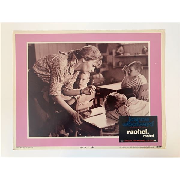 Rachel Rachel original 1968 vintage lobby card