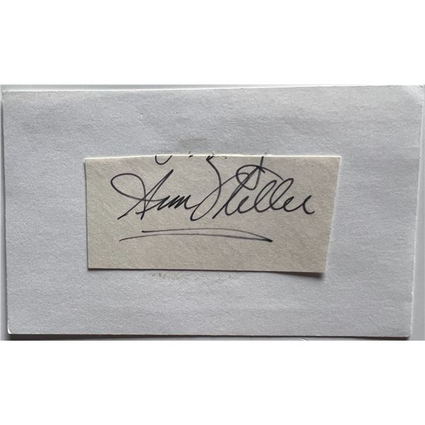 Ann Miller original signature