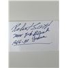 Image 1 : Baseball player Robert Scott autograph note