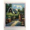 Image 1 : Pastoral House Scene original painting on canvas