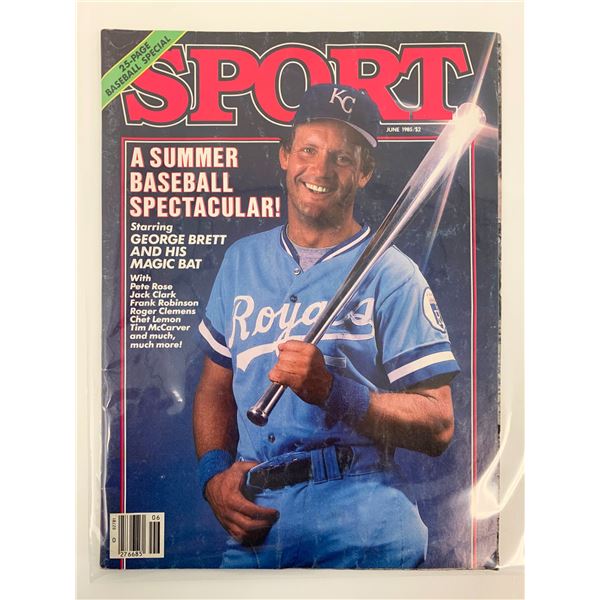 Sport Magazine June 1985 George Brett Royals
