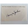 Image 1 : US Senator Henry M Jackson original signature