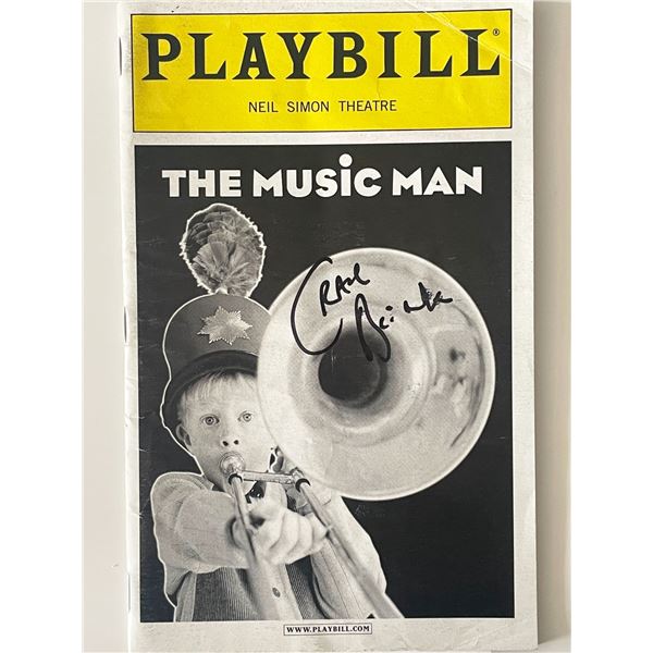 The Music Man Craig Bierko signed playbill