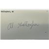 Image 1 : Al Gallagher autograph note