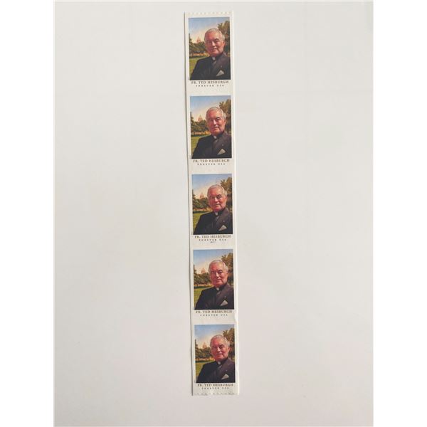 Father Ted Hesburgh Forever USA Set of 5