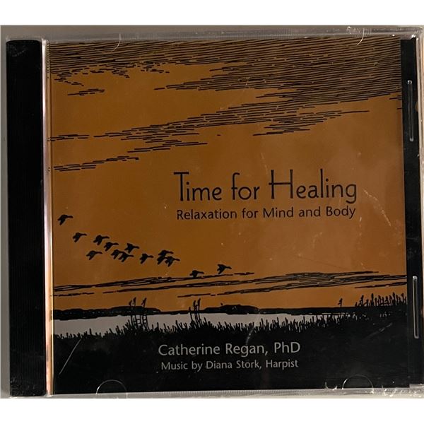 Catherine Regan Time For Healing CD. 5x6 inches