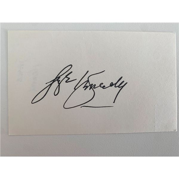 Jayne Kennedy original signature