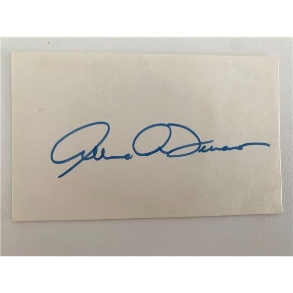 Geraldine Ferraro original signature