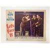 Image 1 : Let's Face It original 1943 vintage lobby card