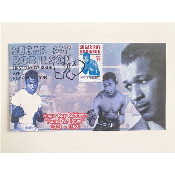 Sugar Ray Robinson first day of issue