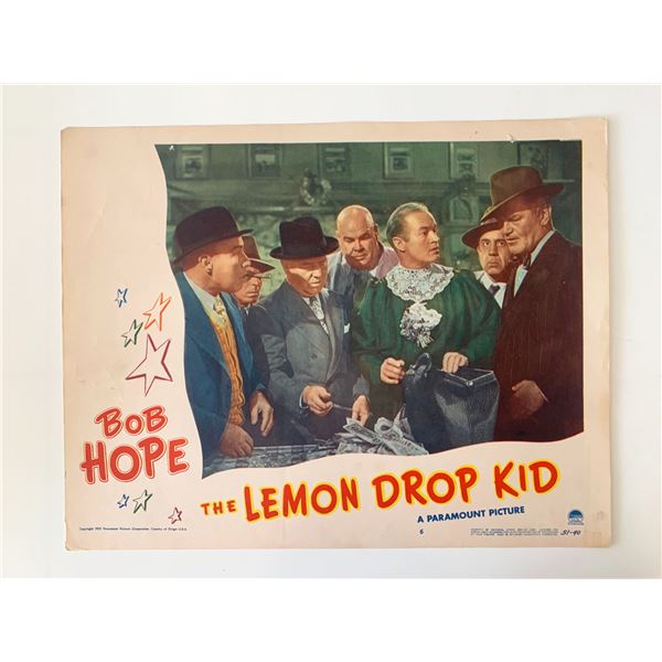 The Lemon Drop Kid original 1951 vintage lobby card