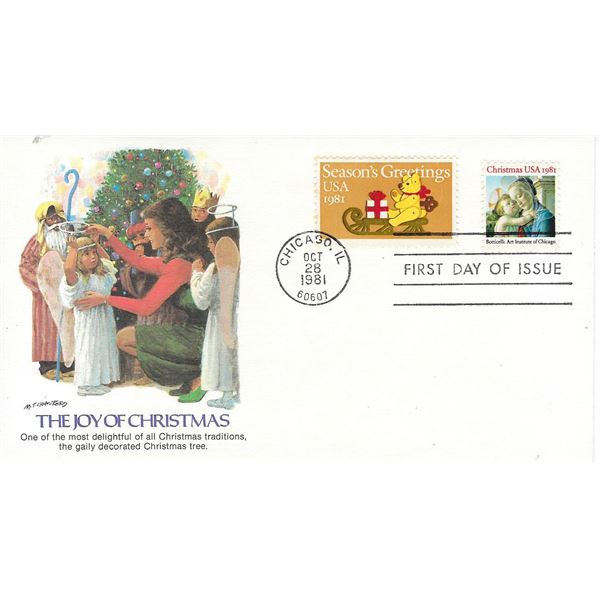 The Joy of Christmas FDC
