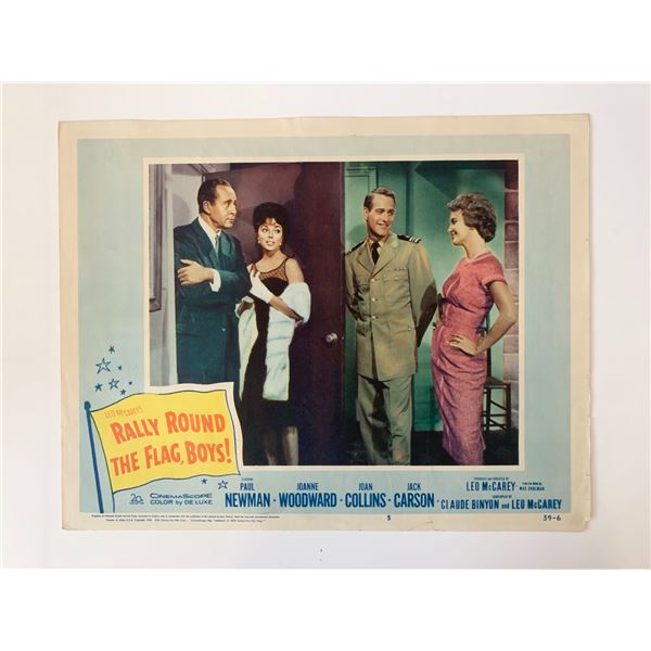 Rally Round the Flag, Boys! original 1958 vintage lobby card
