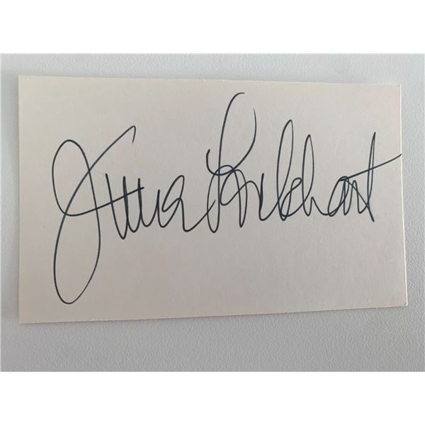 Lassie's June Lockhart original signature