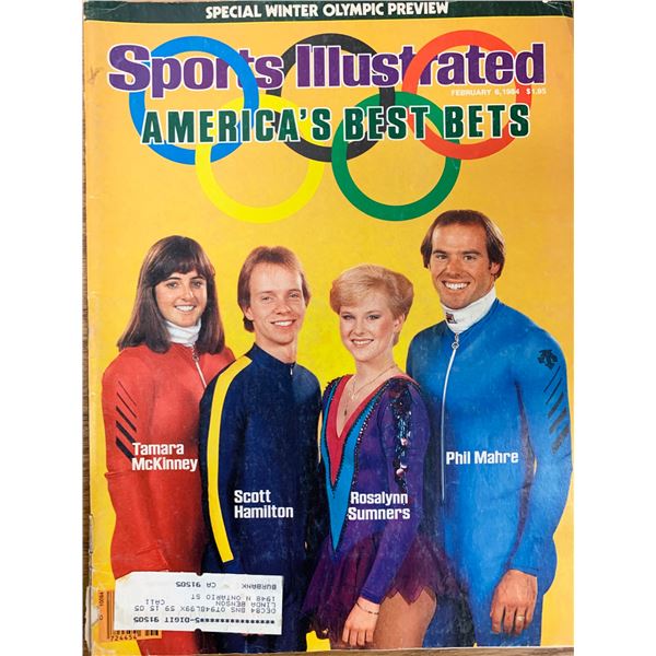 Sports Illustrated Magazine 1984 Special Winter Olympic Preview Issue