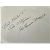 Image 1 : Commentator John C. Swayze autograph note
