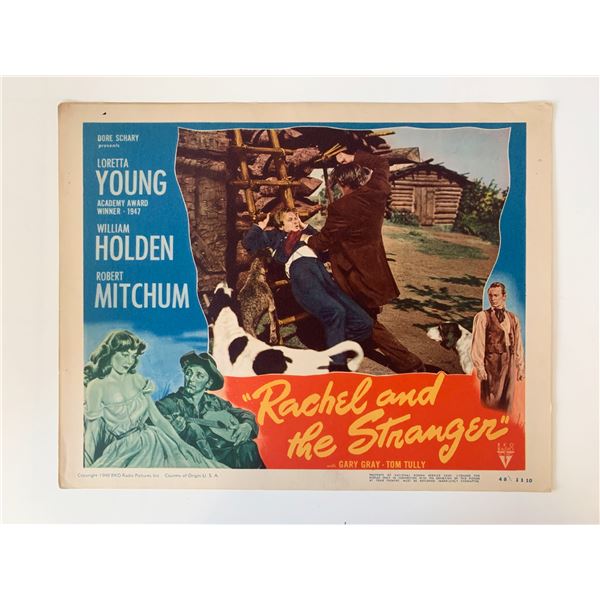 Rachel and the Stranger original 1948 vintage lobby card
