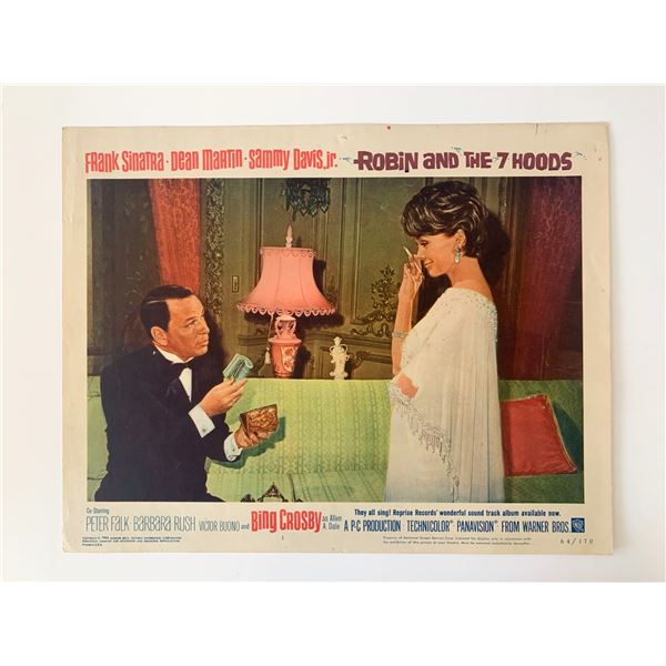 Robin and the 7 Hoods original 1964 vintage lobby card