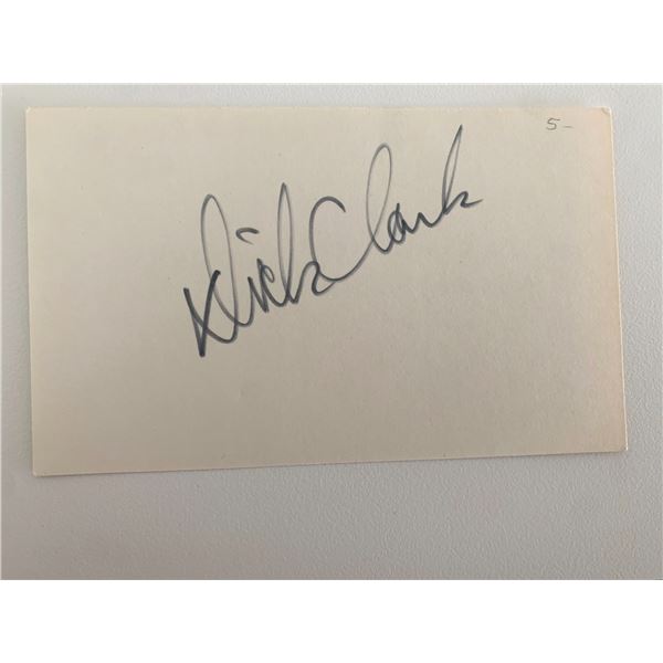 Iowa Senator Dick Clarence Clark original signature