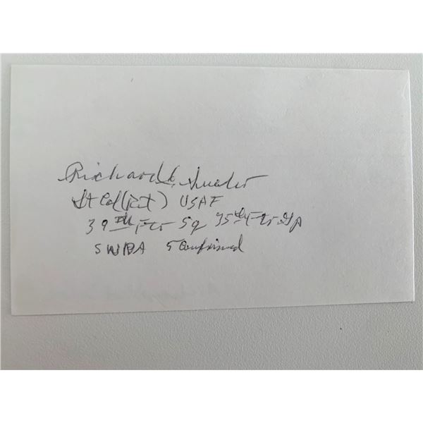 Richard Suehr original signature