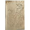 Image 1 : Bishop's House 1889 signed letter