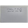 Image 1 : WW2 pilot Alden P. Rigby signature cut