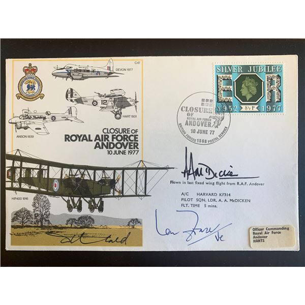 Ian Fraser signed first day cover