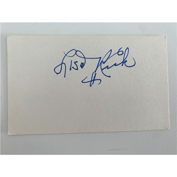 Lisa Rusk signature cut