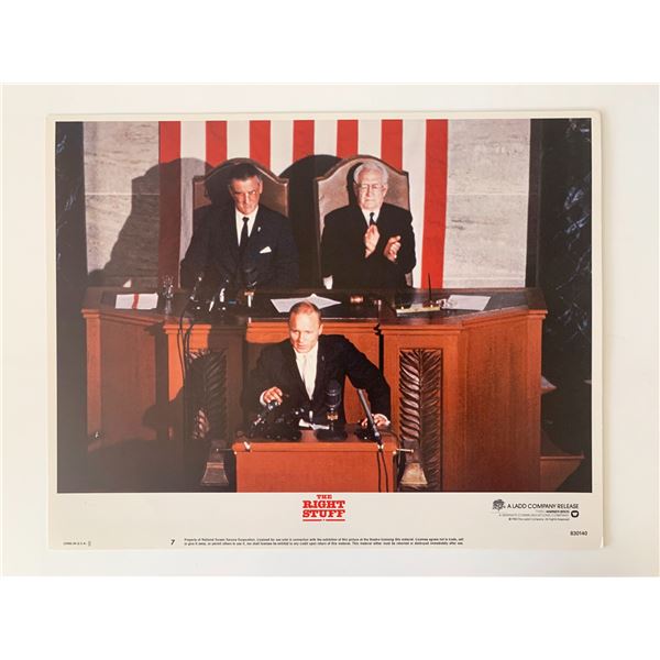 The Right Stuff original 1983 vintage lobby card