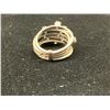 Image 3 : 18K LADIES RING SET WITH DIAMONDS (7.1G)