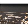 Image 7 : MISC JEWELRY (17.2G GOLD & 152.4G SILVER)