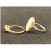 Image 2 : 10K LADIES RING SET WITH SAPPHIRE (1.6G) AND PLATINUM LADIES RING SET WITH OPAL (3.2G)