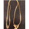 Image 5 : 18K CHAIN (18") WITH 14K STAR OF DAVID PENDANT AND 10K CHAIN (15") WITH 10K PLAYBOY PENDANT (5.9G)