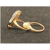 Image 2 : 10K LADIES RING SET WITH HEMATITE AND 10K LADIES RING SET WITH PEARL AND DIAMONDS (5.5G)