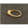 Image 2 : 10K LADIES RING SET WITH YELLOW STONE (1.9G)