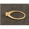 Image 2 : 10K LADIES RING SET WITH CUBIC ZIRCONIA (0.9G)