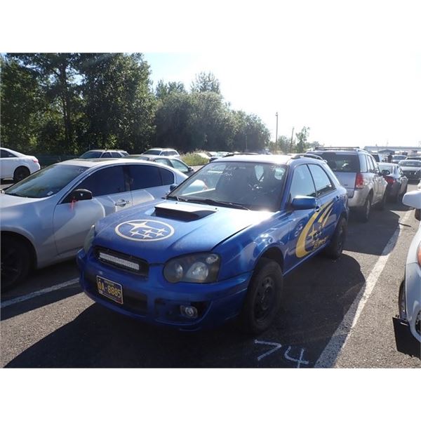 2004 Subaru Impreza WRX