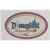 Image 3 : A Disneyland 45 Years of Magic Pin and Commemorative Ticket.