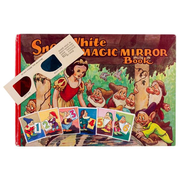 A 1943 Snow White Magic Mirror 3-D Book.