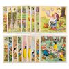 Image 1 : A Collection of 18 Cadum Soap Snow White Cards.