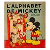 Image 1 : A 1936 French Mickey's Alphabet Book.
